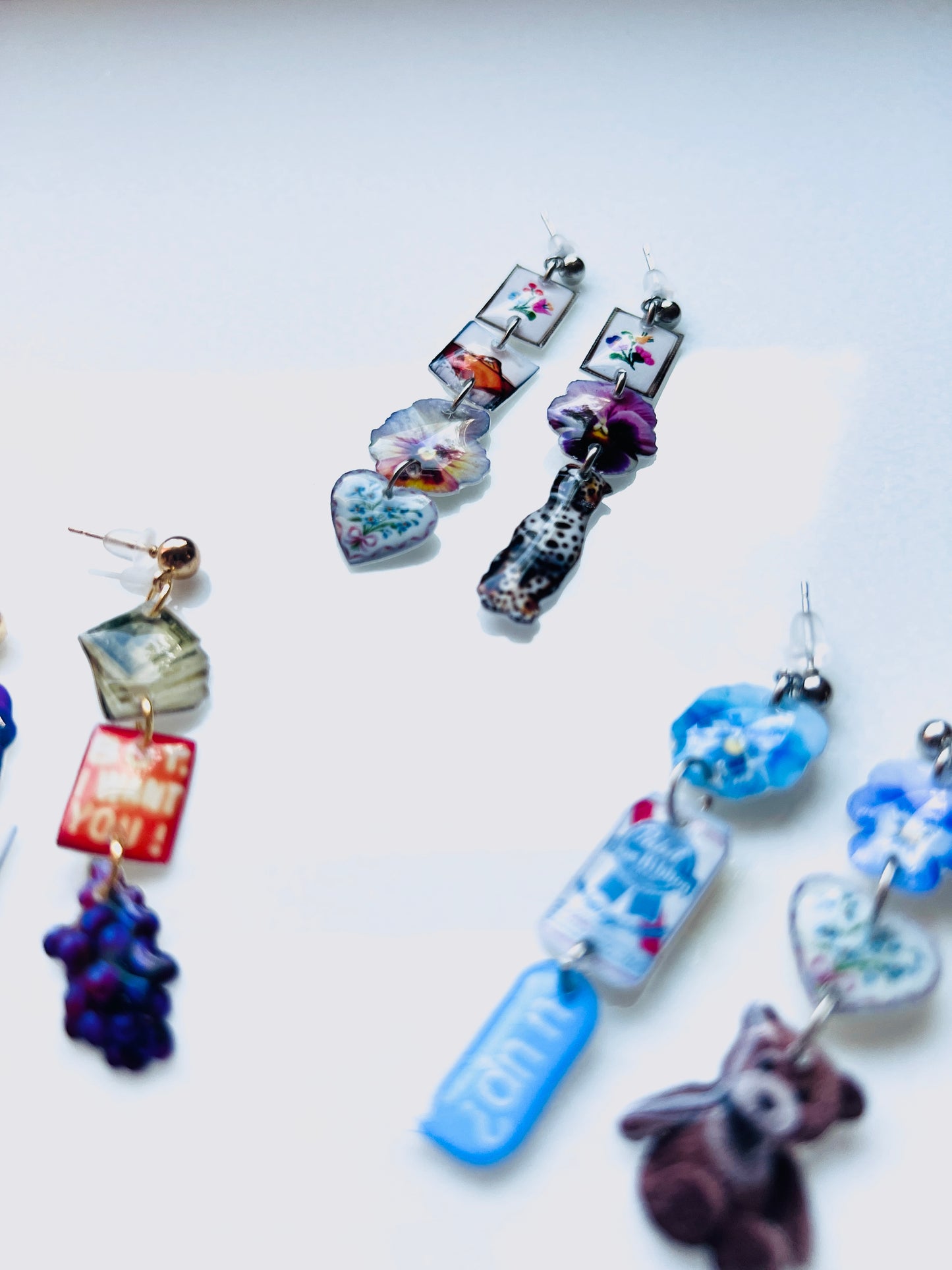 You Look So Good Multi Charm Earrings