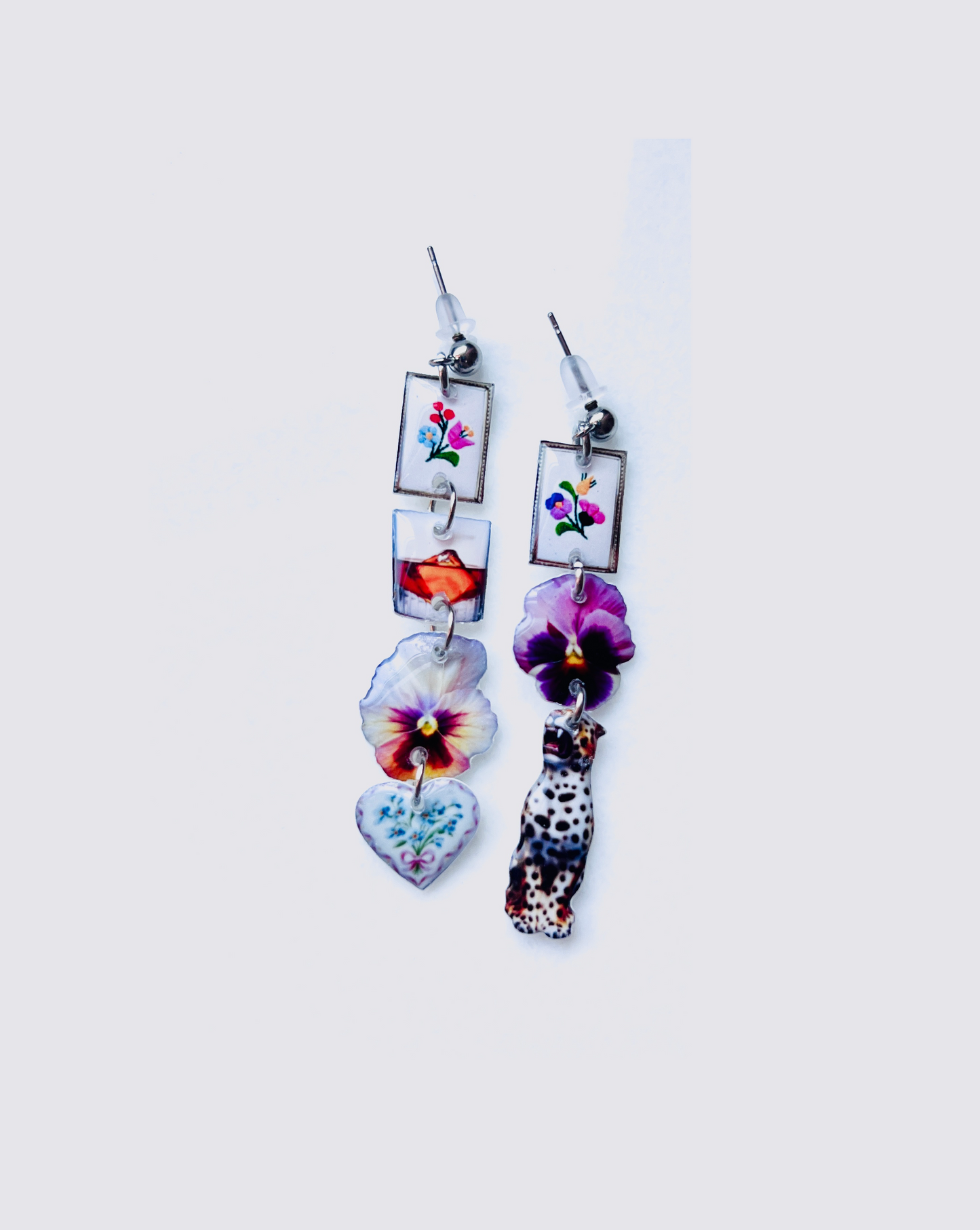 You Look So Good Multi Charm Earrings