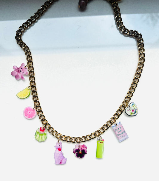 Loaded Charm Necklace
