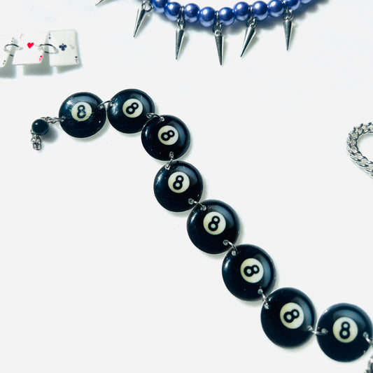 8 Ball Charm Bracelet