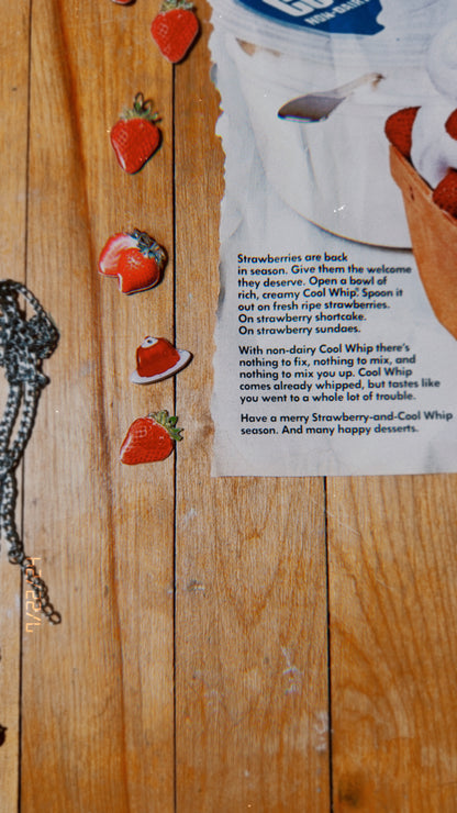 Berries and Cream Earrings