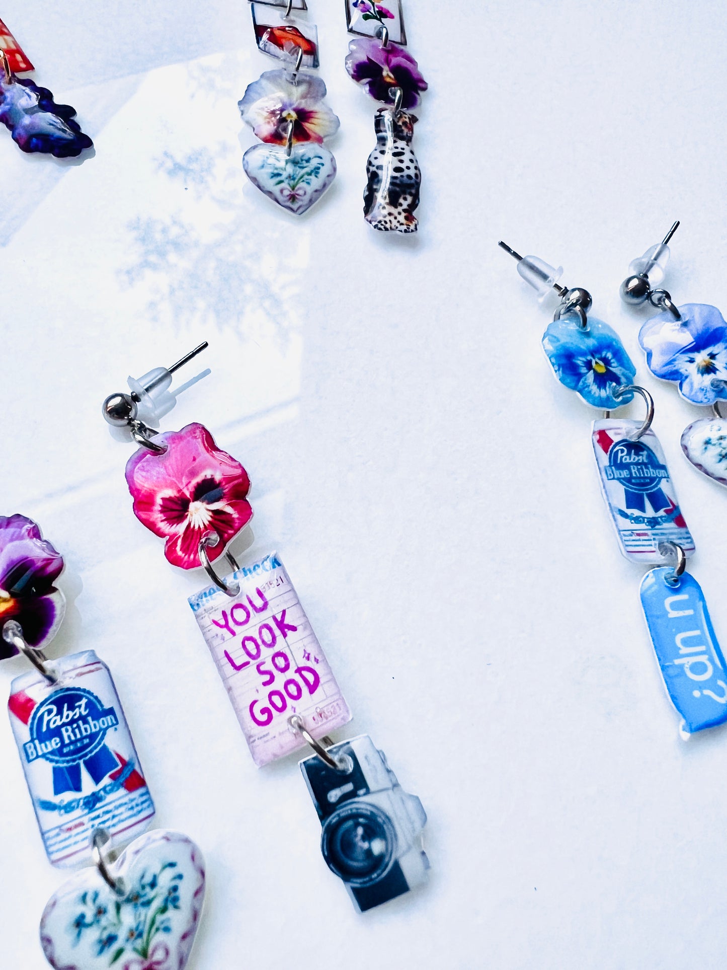 You Look So Good Multi Charm Earrings