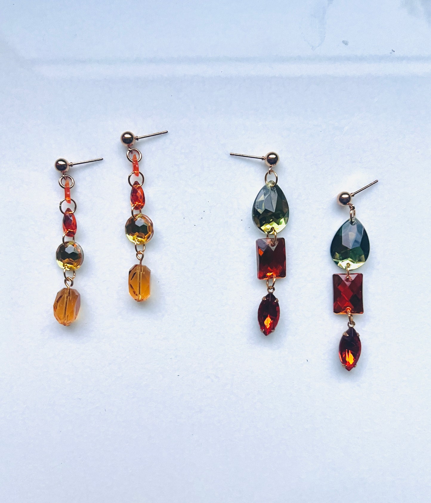 Gem Dangle Earrings