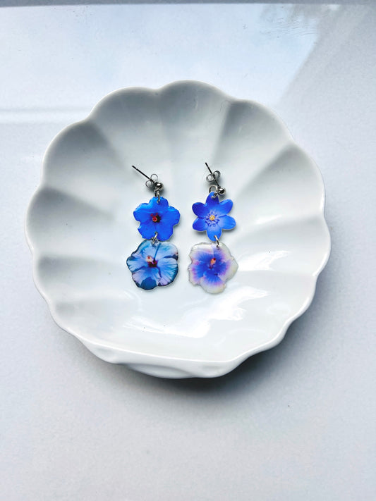 Flower Charm Earrings