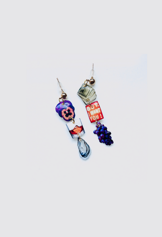 You Look So Good Multi Charm Earrings