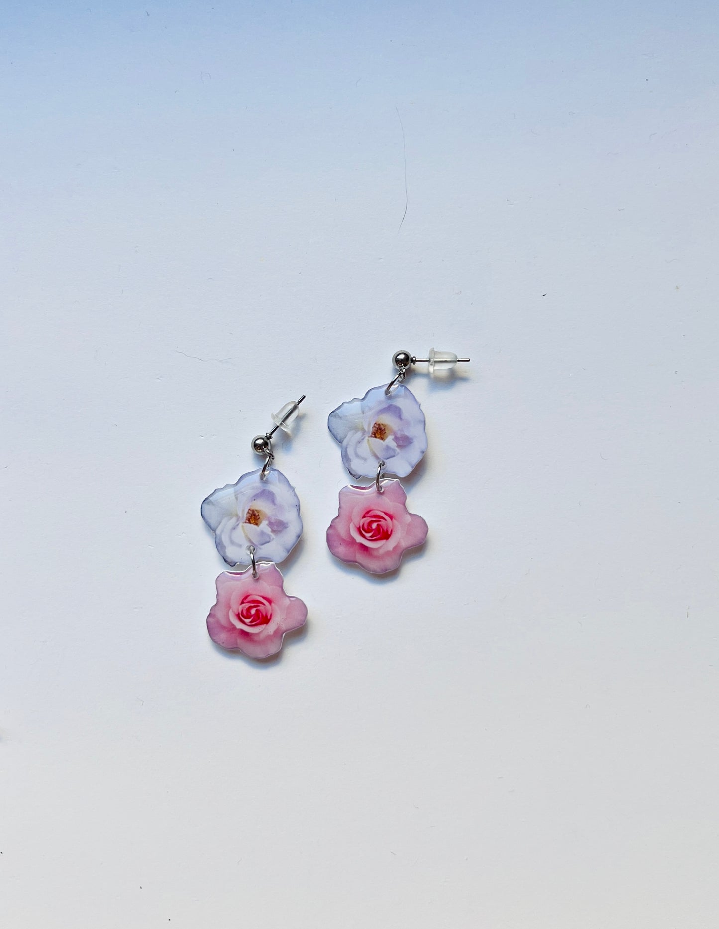 Flower Charm Earrings