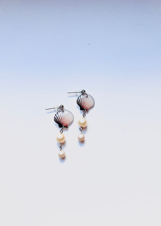 Shell Dangly Earrings